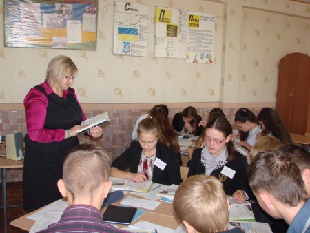 Урок " Телебачення"- 9 клас